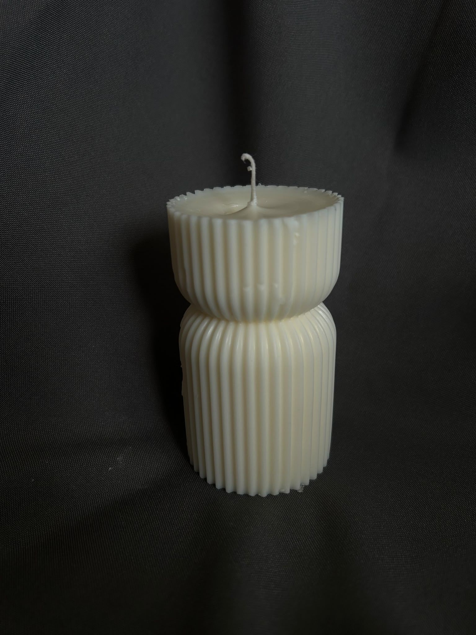 ?Designer Kaars Geribbeld