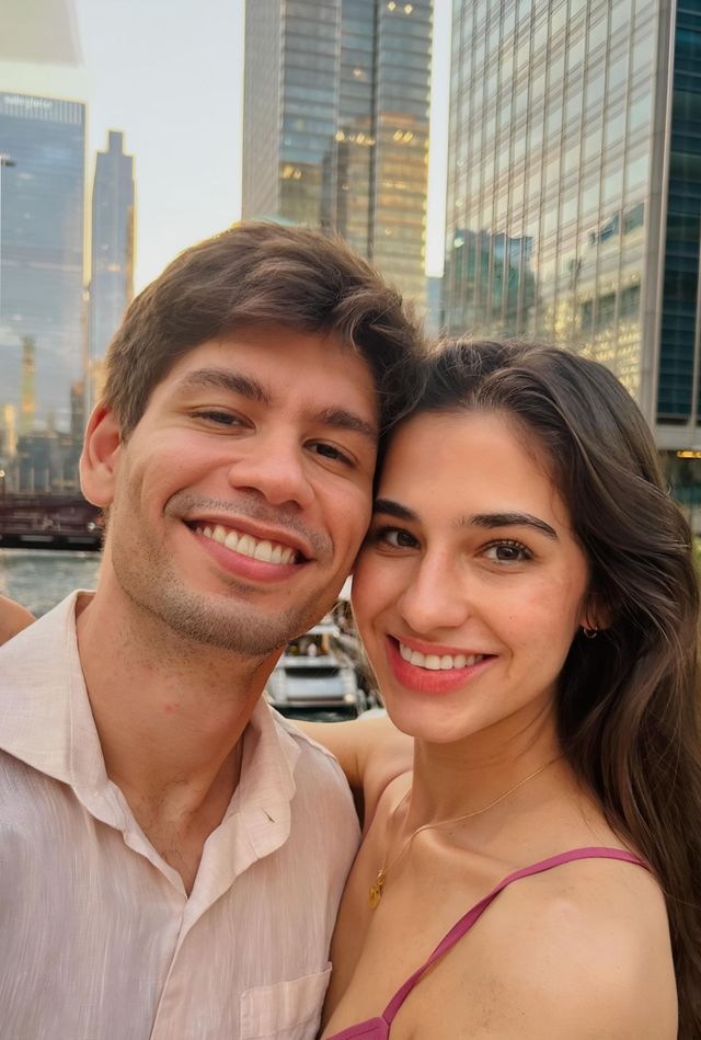 Liliane Smaniotto com o Dr. Arthur Tolentino