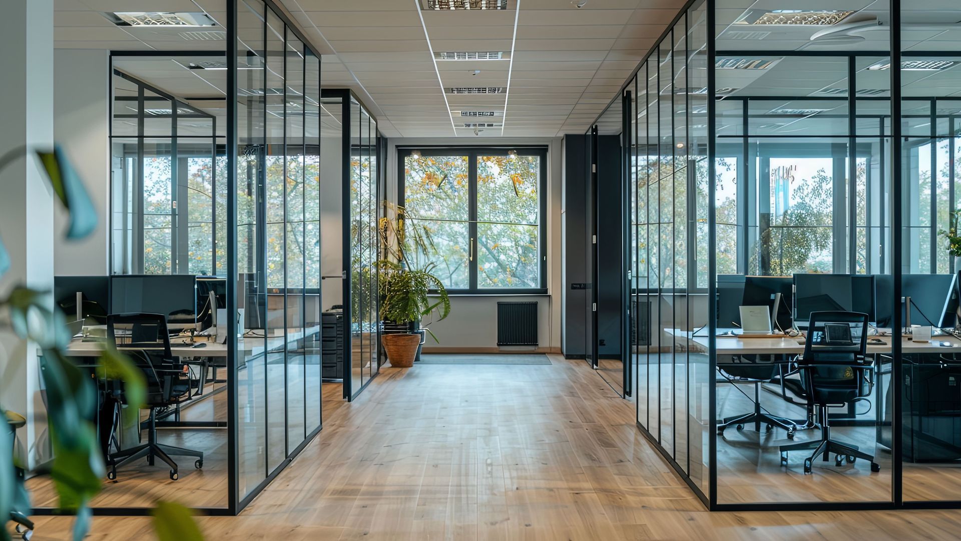 Explore how workplace design and glass partitions can balance transparency, privacy, collaboration 