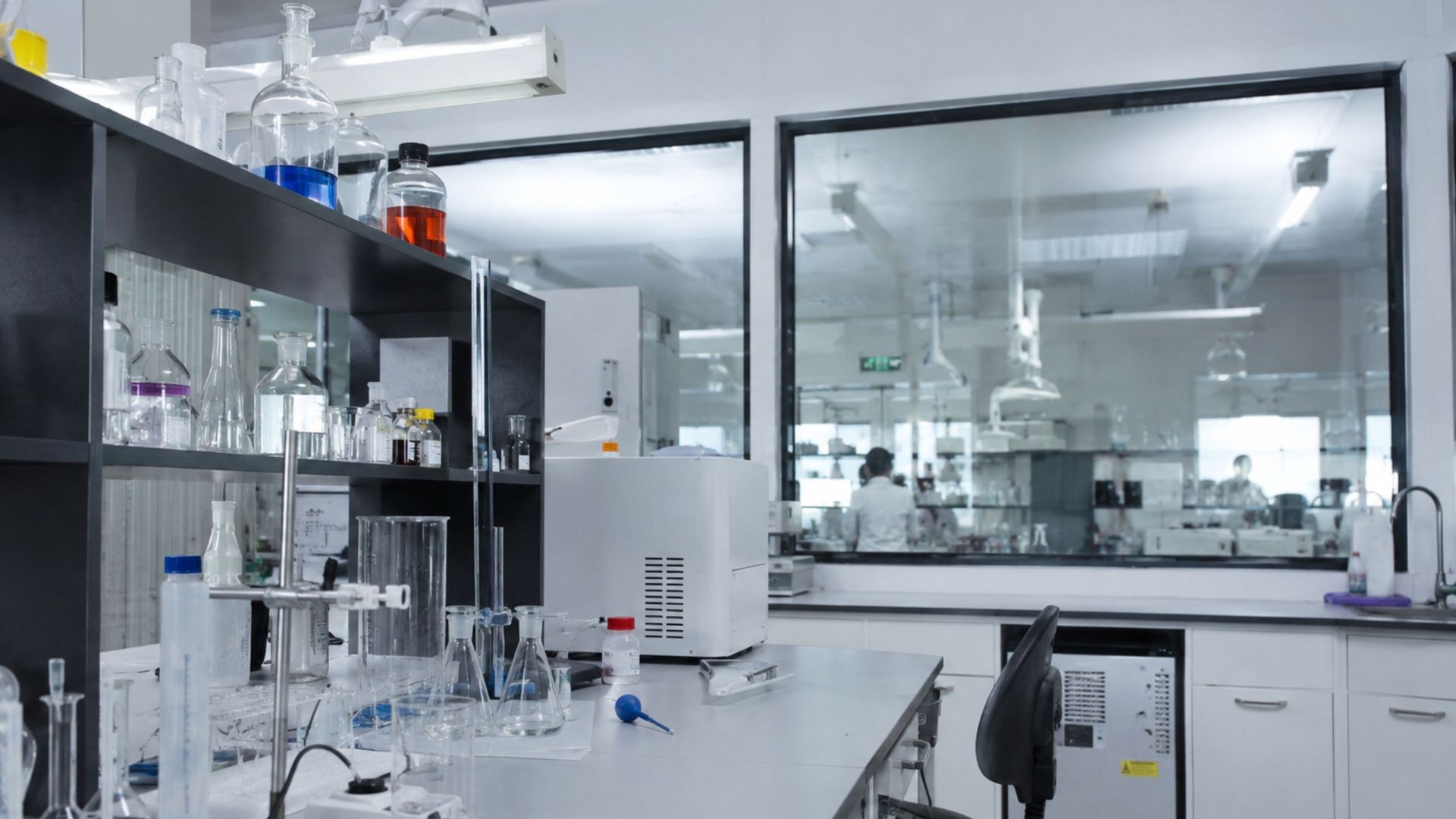 Labs, like many workplaces, depend on glass for smooth operation.