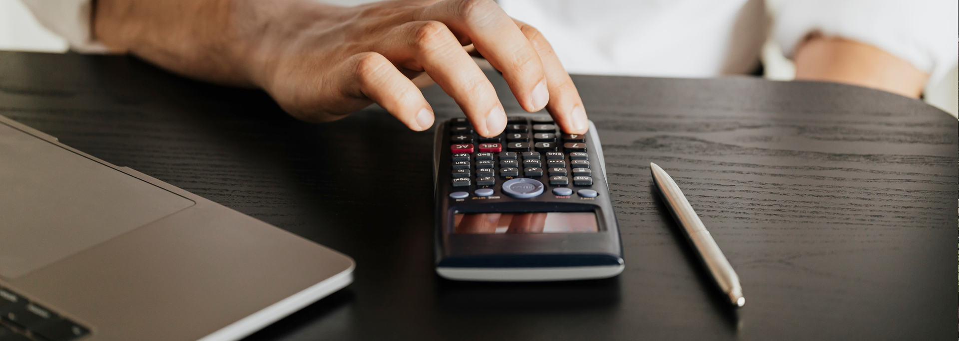 Picture of a calculator.