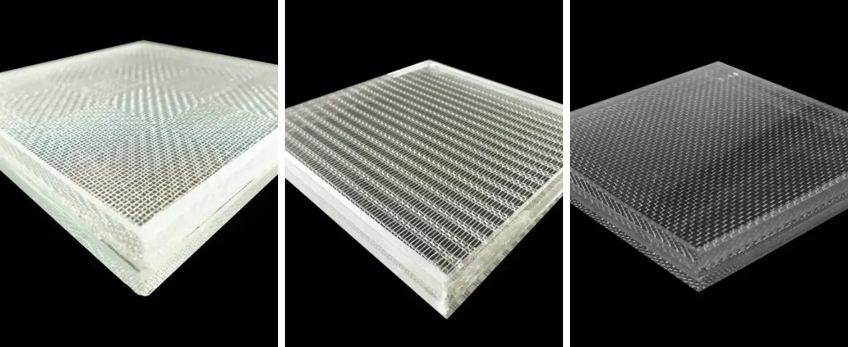 Picture of Minimalist mesh glass. Picture of Minimalist mesh glass.