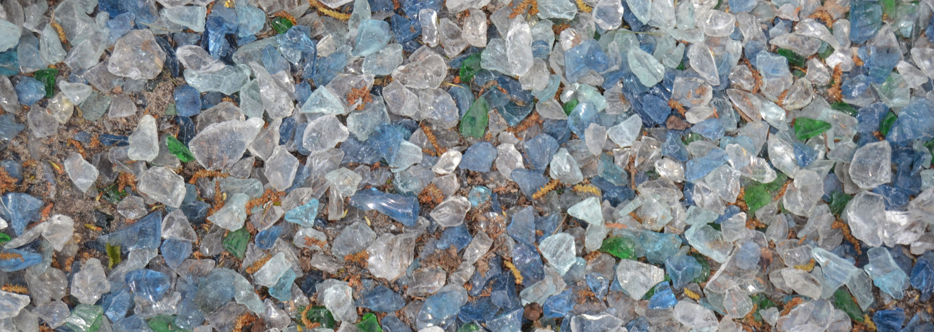 Picture of glass cullet. 