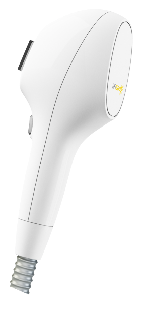 White handheld lIPL photorejuvenation device
