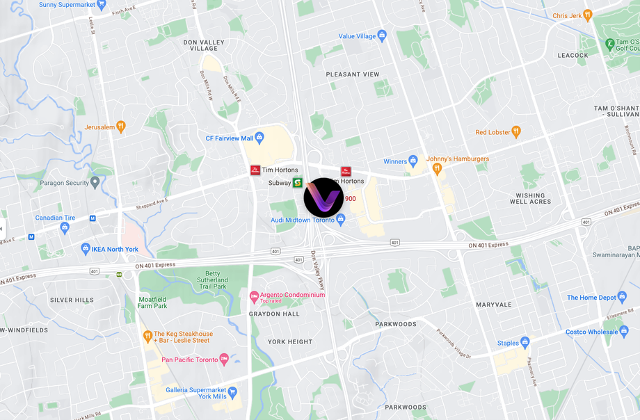 Venus head office map image Venus head office map image