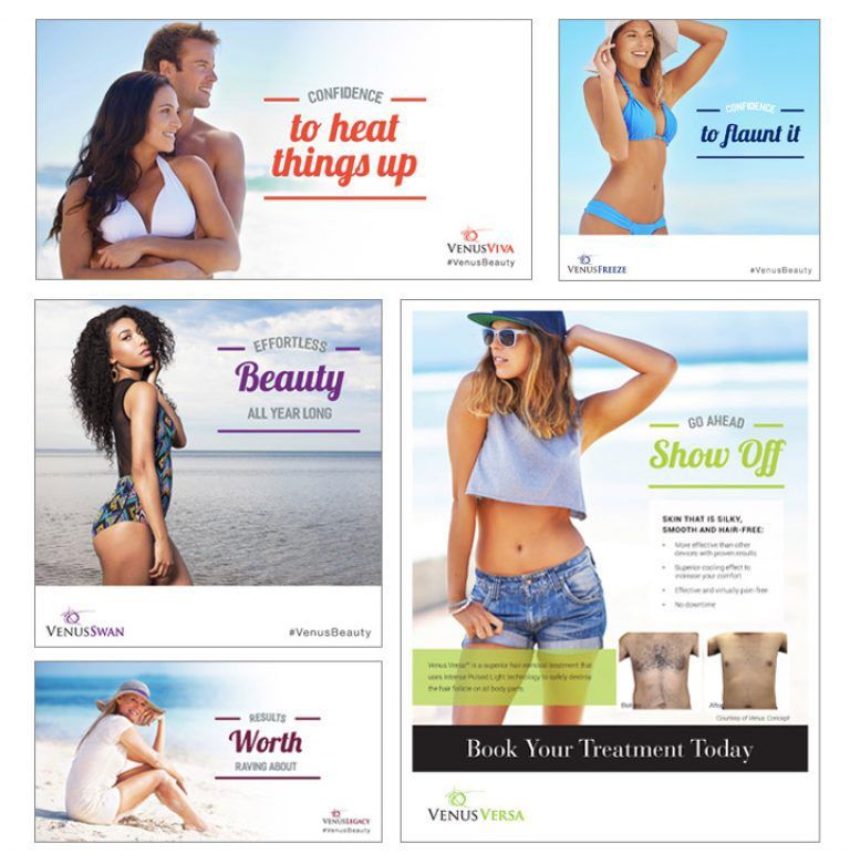 A collage of flyers with one that says to heat things up