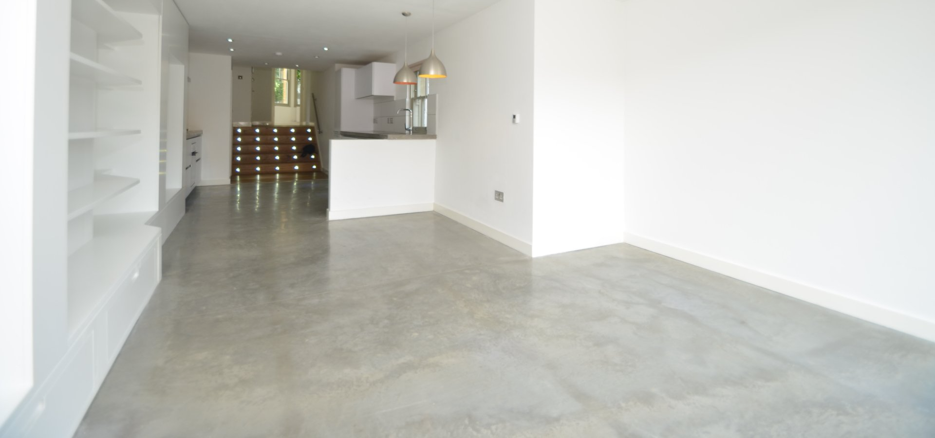 concrete floor