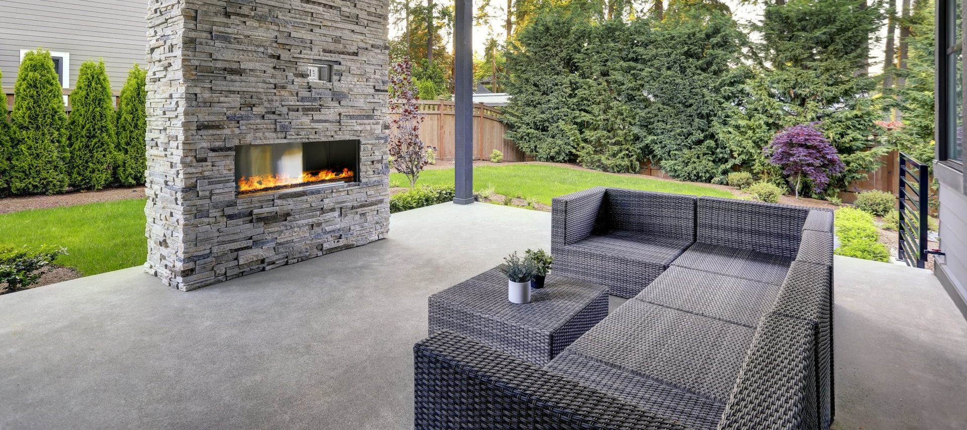 concrete floor