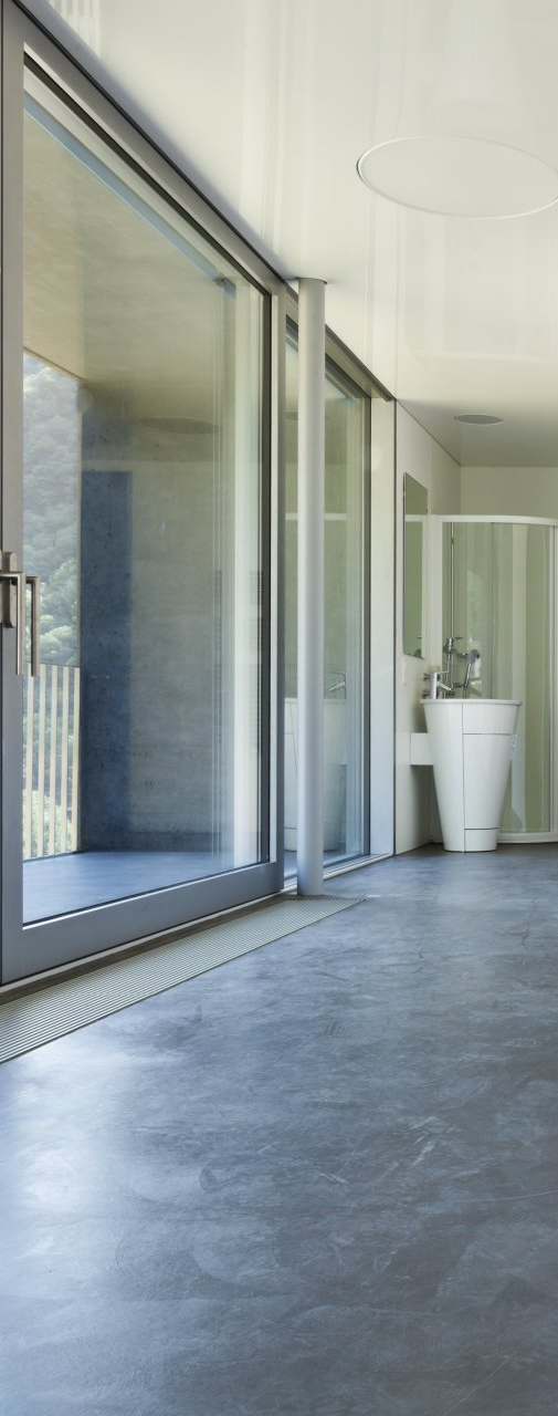 concrete floor
