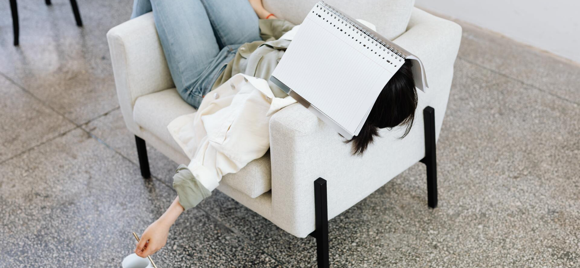 woman reading