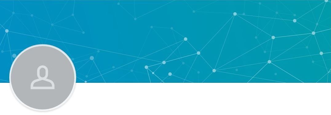 Empty LinkedIn banner and profile image