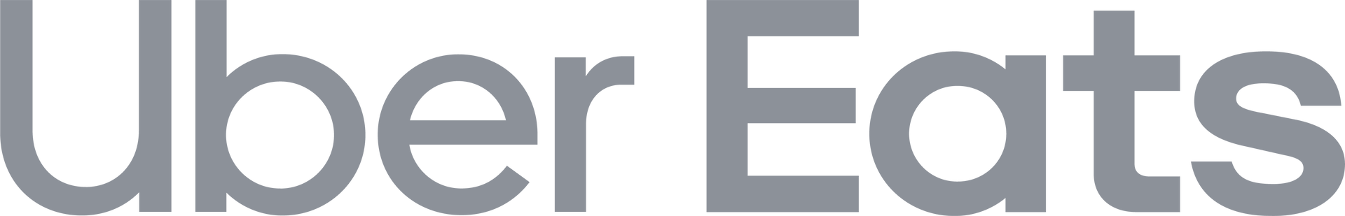 Uber Eats logo in black and green text on a white background
