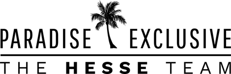 The logo for paradise exclusive the hesse team