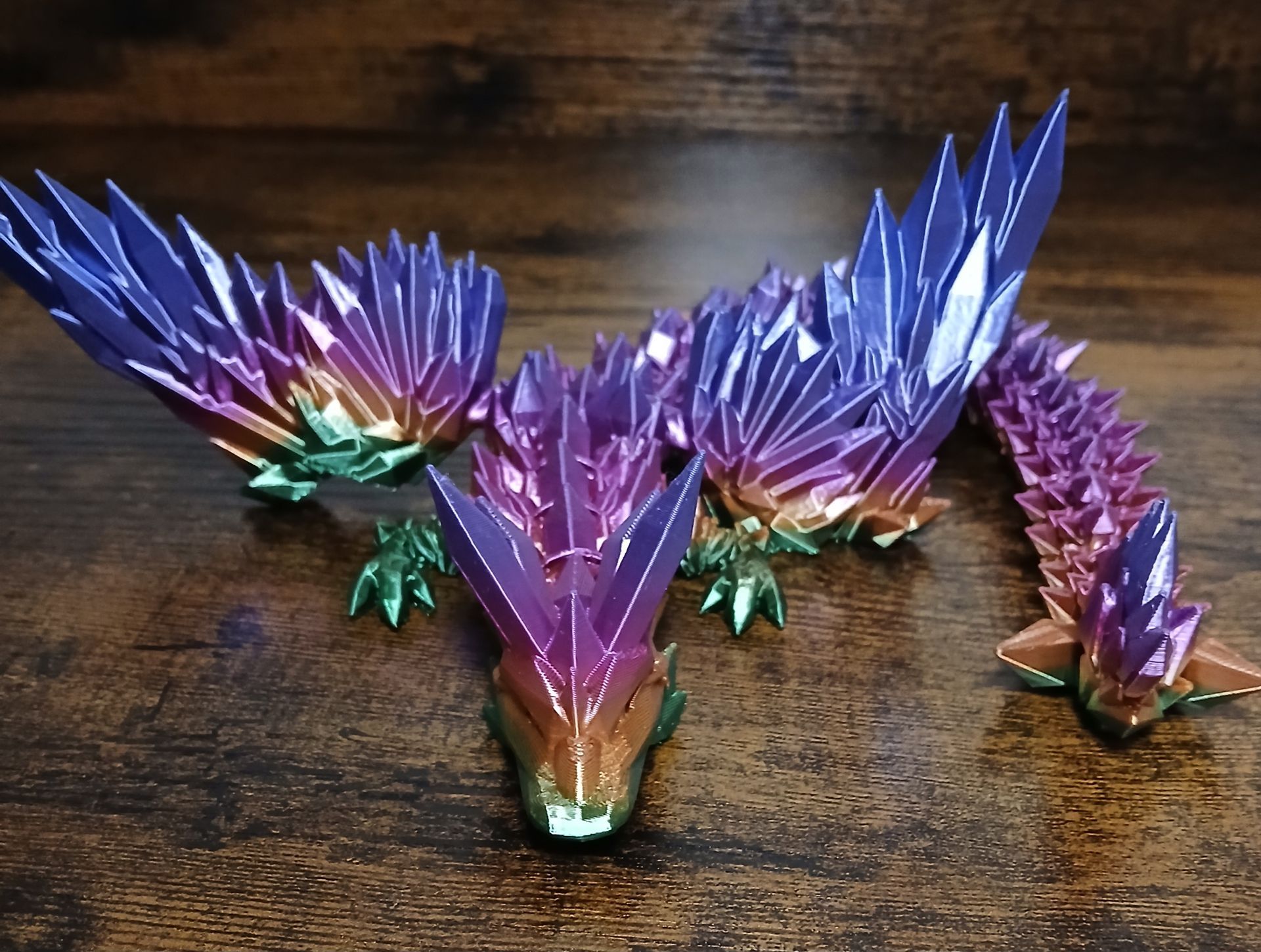 Crystal- wing dragon