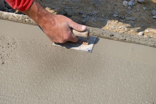 Working Mason — Bonduel, WI — Yoder Concrete  Construction LLC