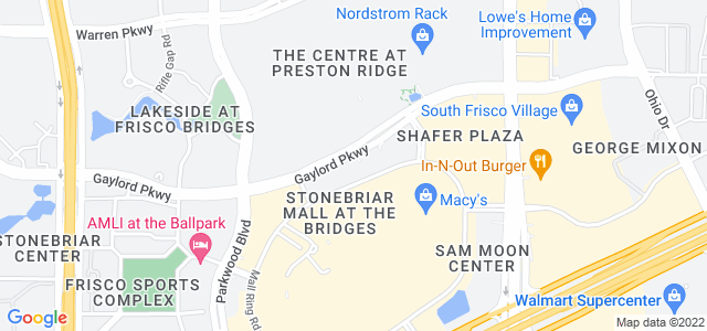 Map of business location