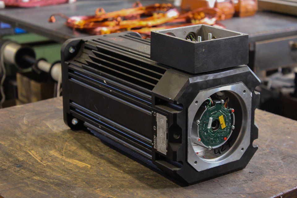 Un motore brushless