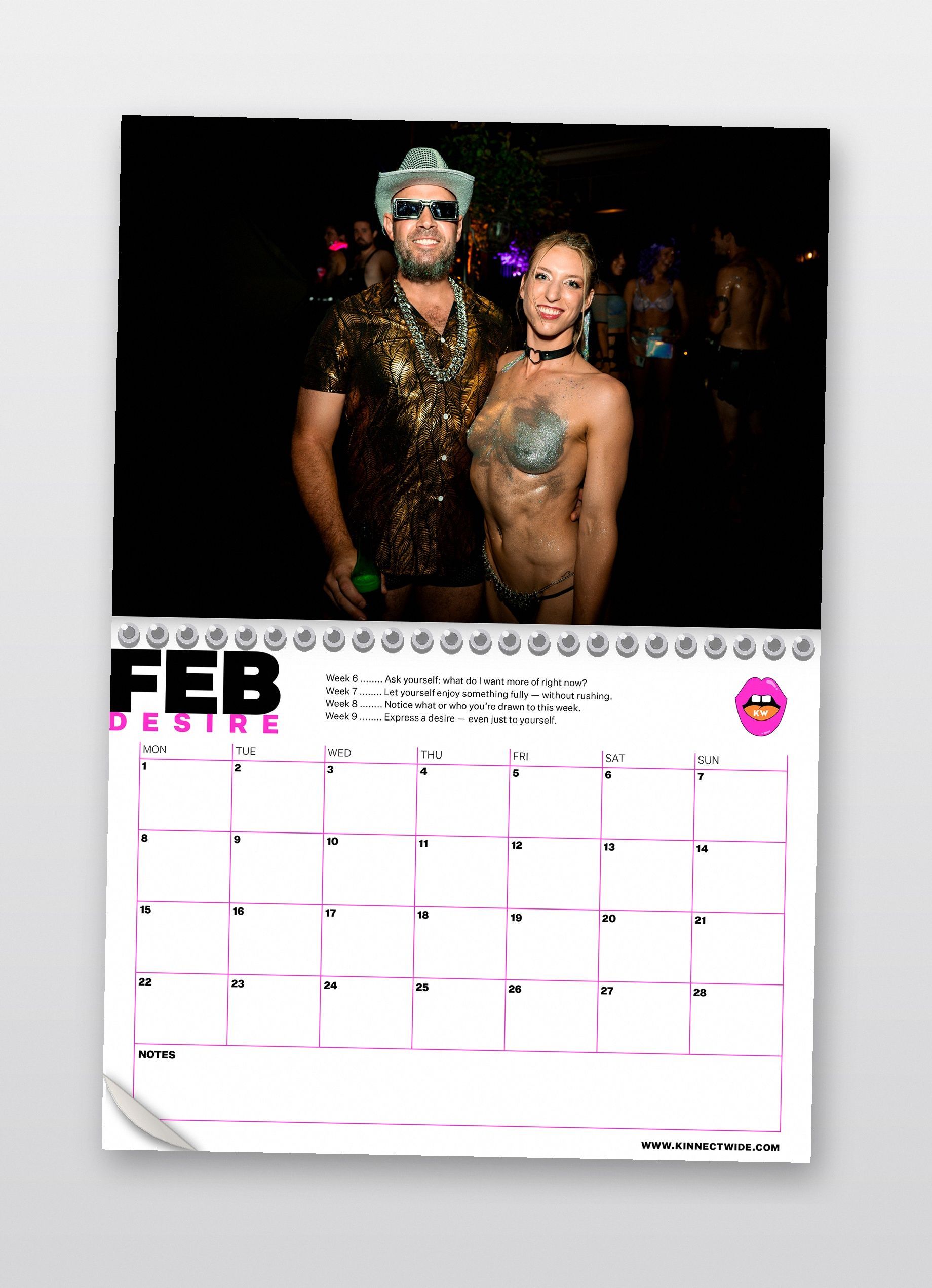 The Naked World 2027 Calendar