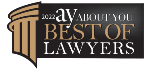 A logo for the 2022 av about you best of lawyers