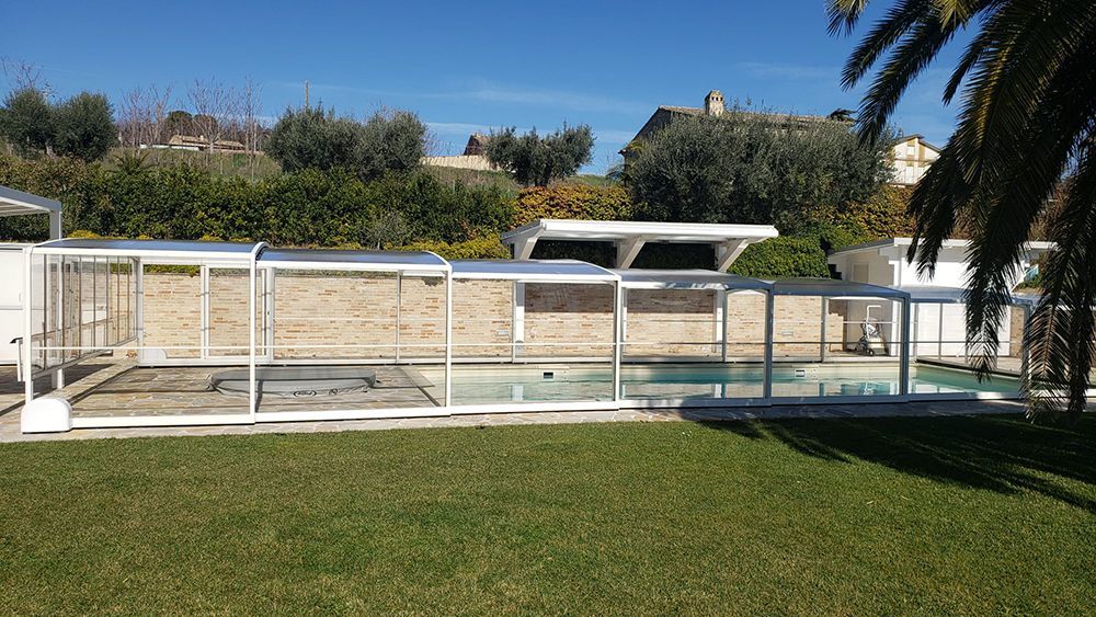 coperture per piscina a telo coperture per piscina a telo