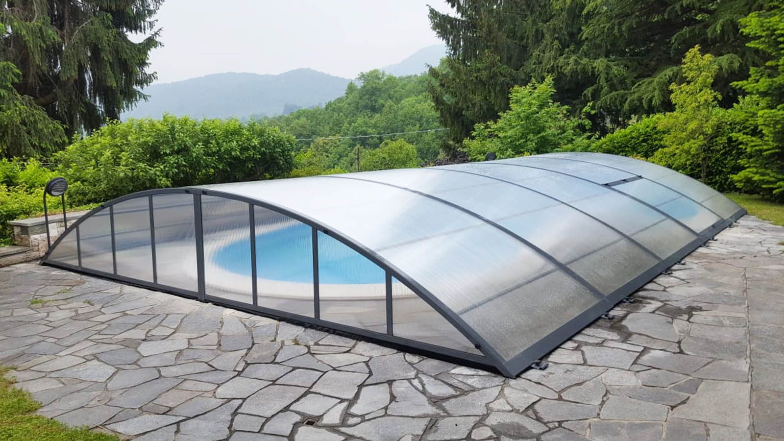 coperture per piscina basse