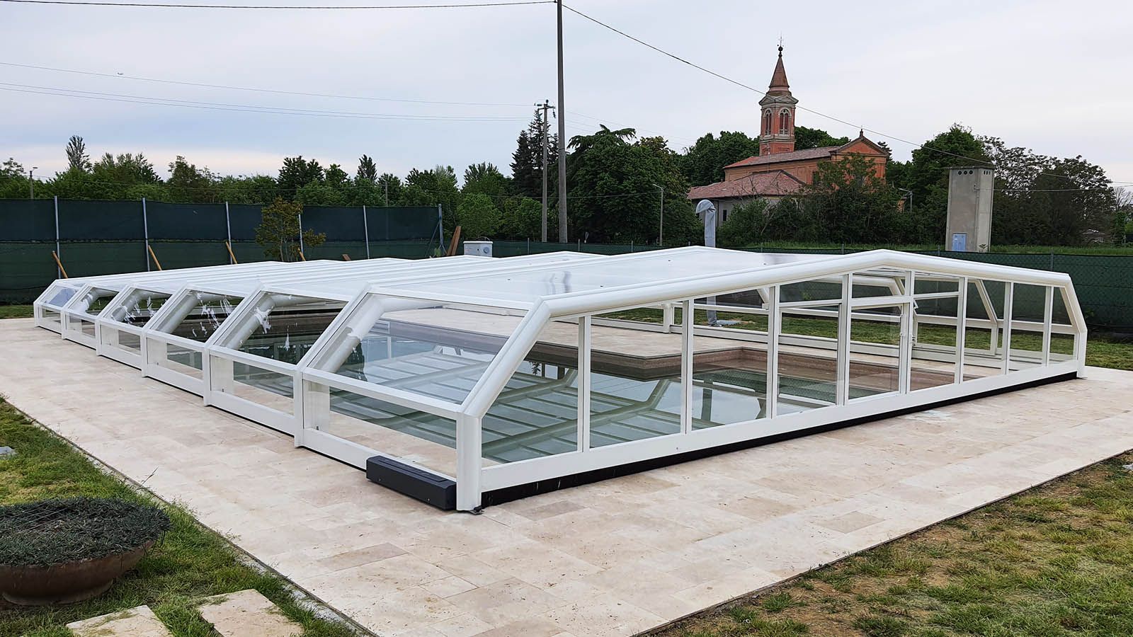 coperture per piscina basse