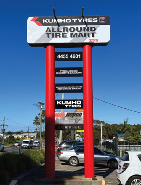 our sign