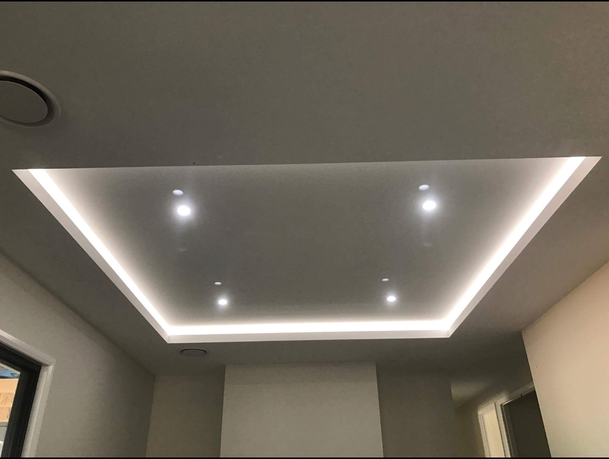 Simple Square Ceiling — Shepparton, VIC — GV Plaster Products