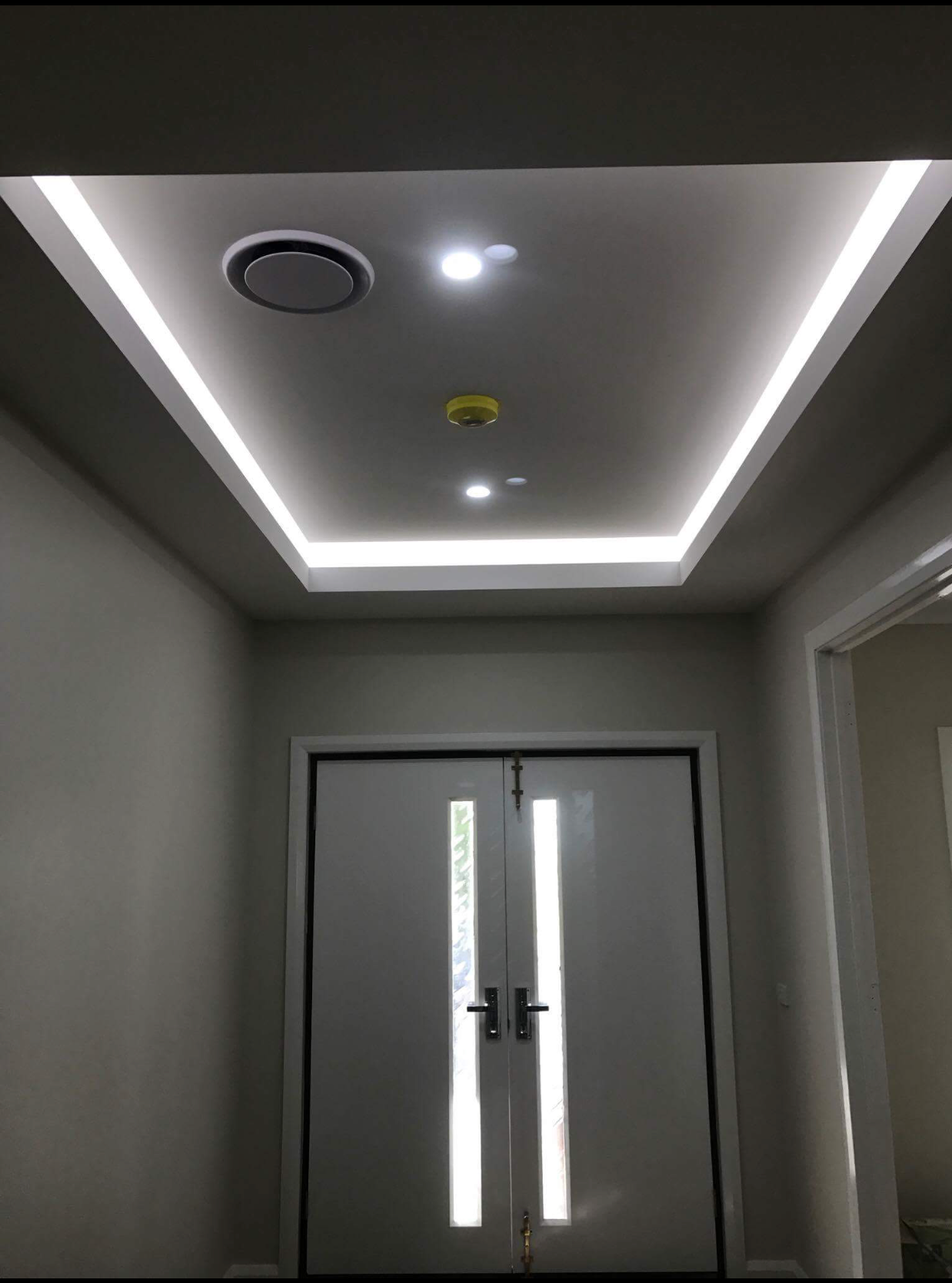 Front Door And Ceiling — Shepparton, VIC — GV Plaster Products