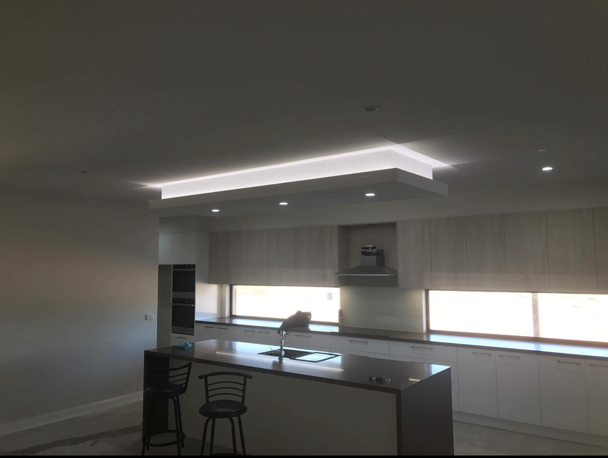 Simple Table Top With Sink — Shepparton, VIC — GV Plaster Products