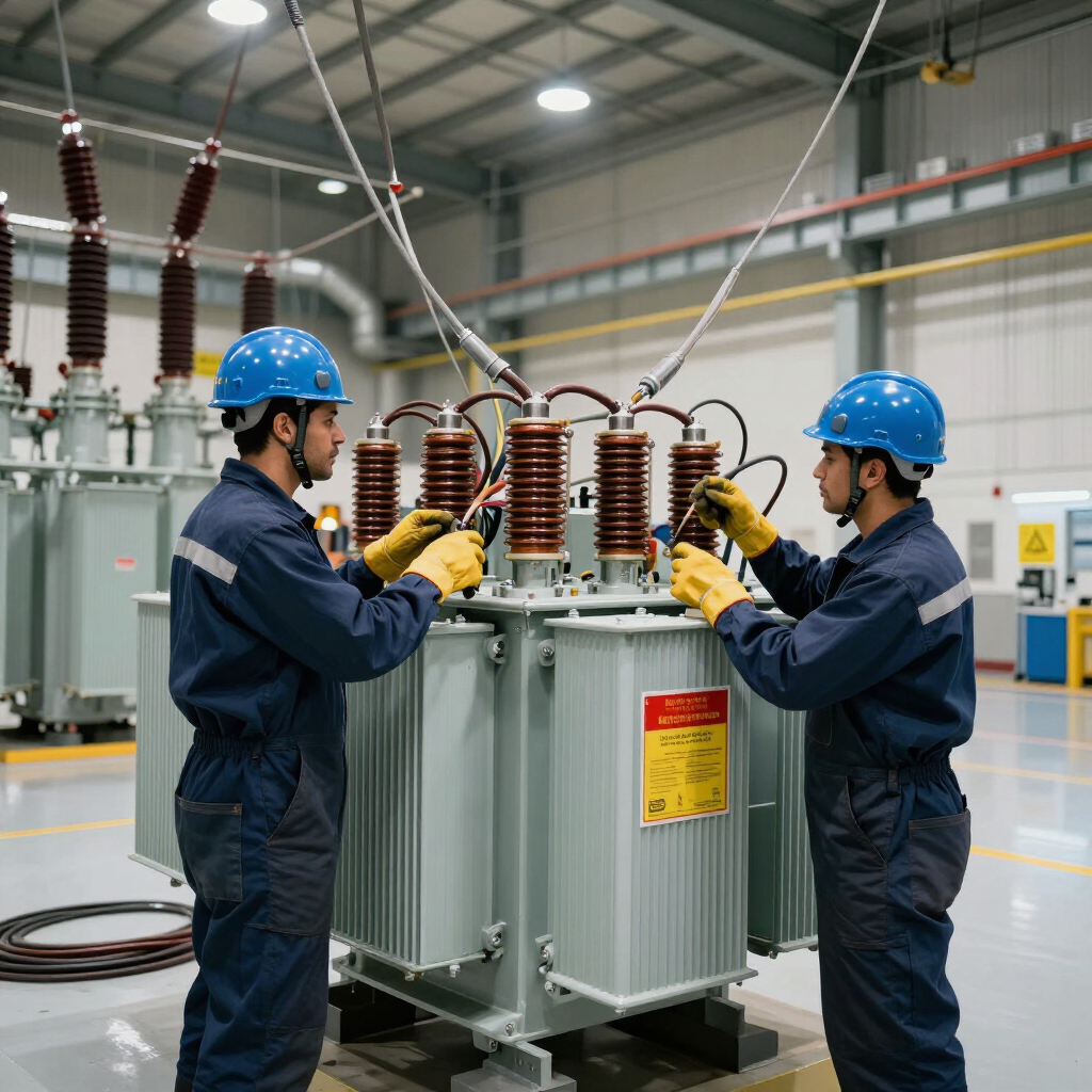 Mantenimiento de transformadores eléctricos