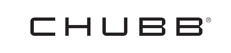 CHUBB logo in black text on a white background
