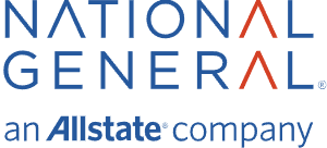 National General logo with “an Allstate company” in blue and orange text