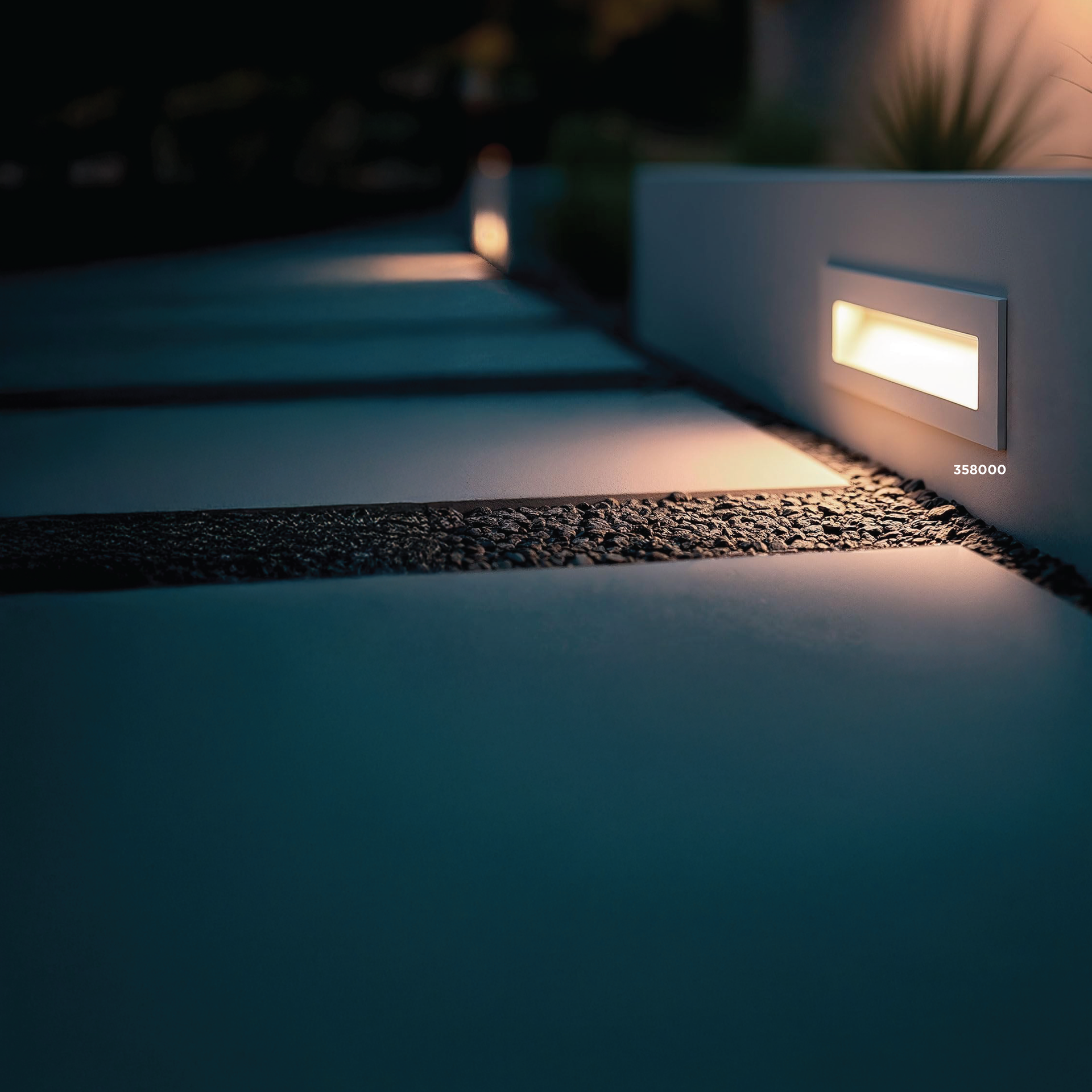 Rectangular LED Step Light