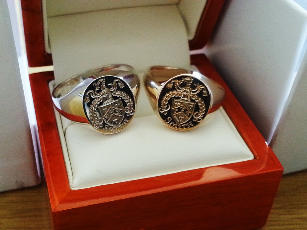 Masters Gallery London UK Masters Hand Engravers Rings