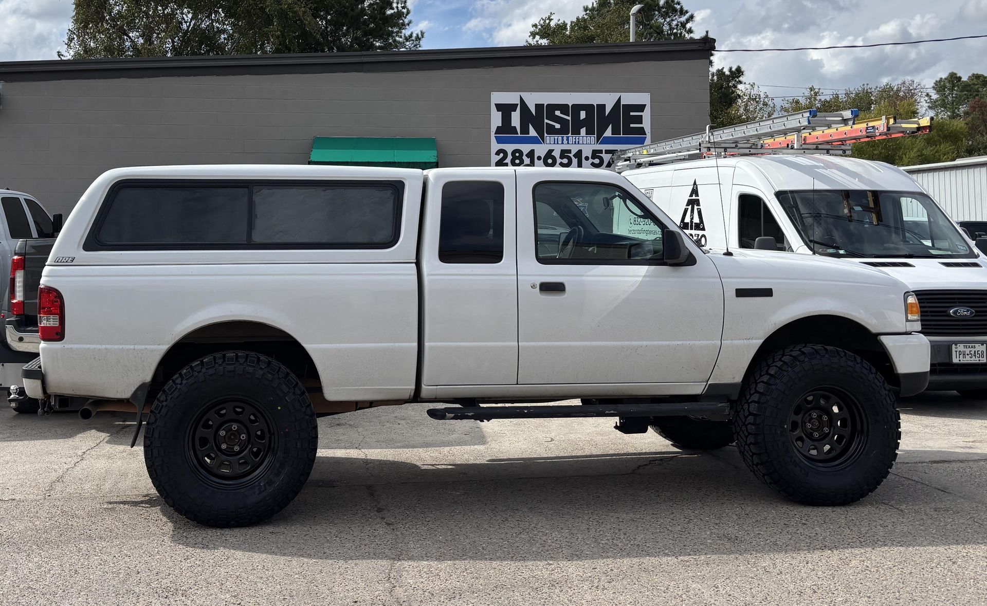 White Ford Ranger | Insane Automotive and Offroad