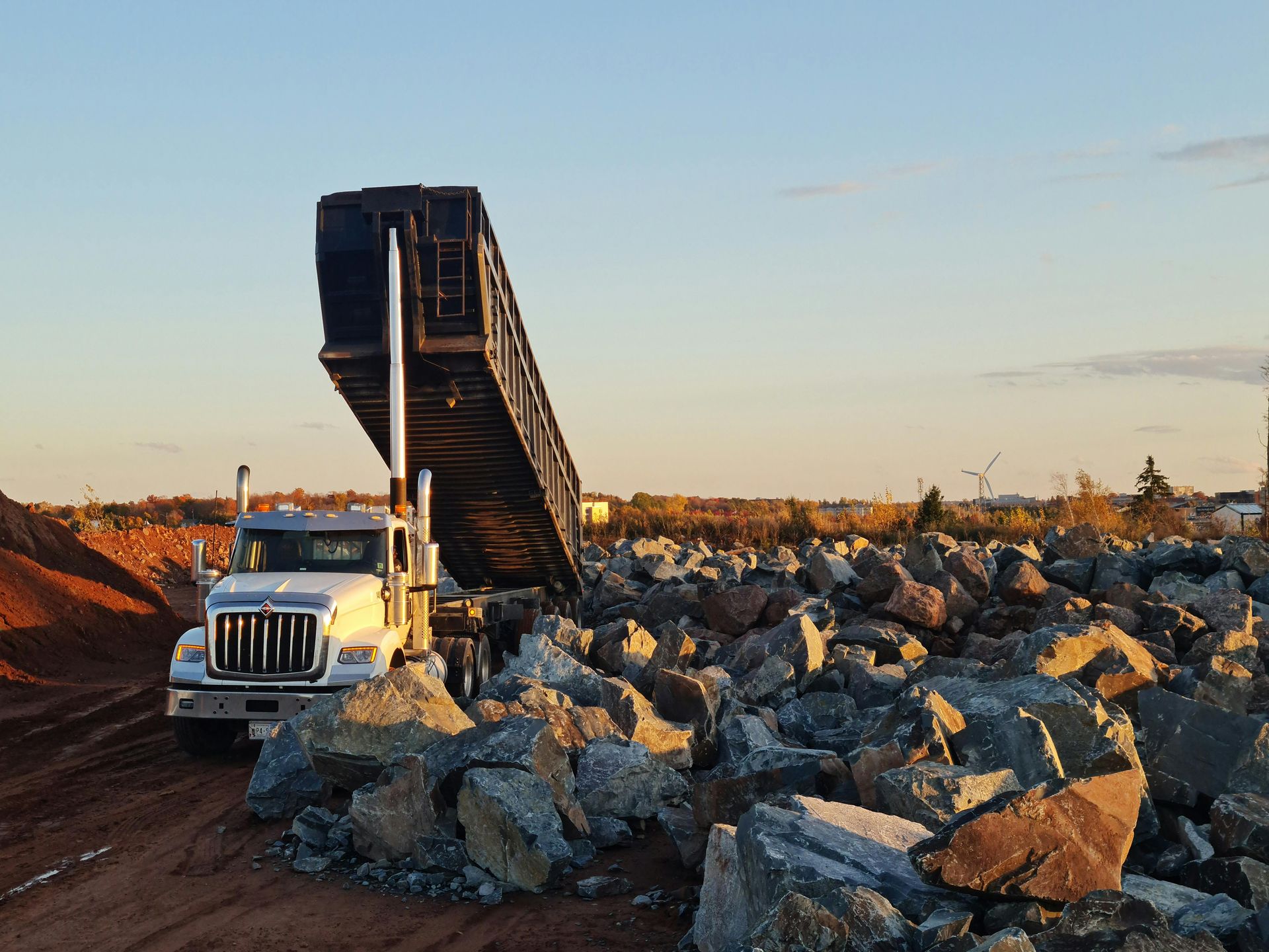 Construction Material Hauling