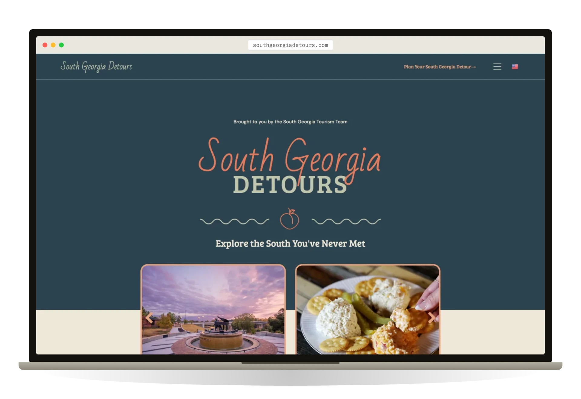 South Georgia Detours mockup