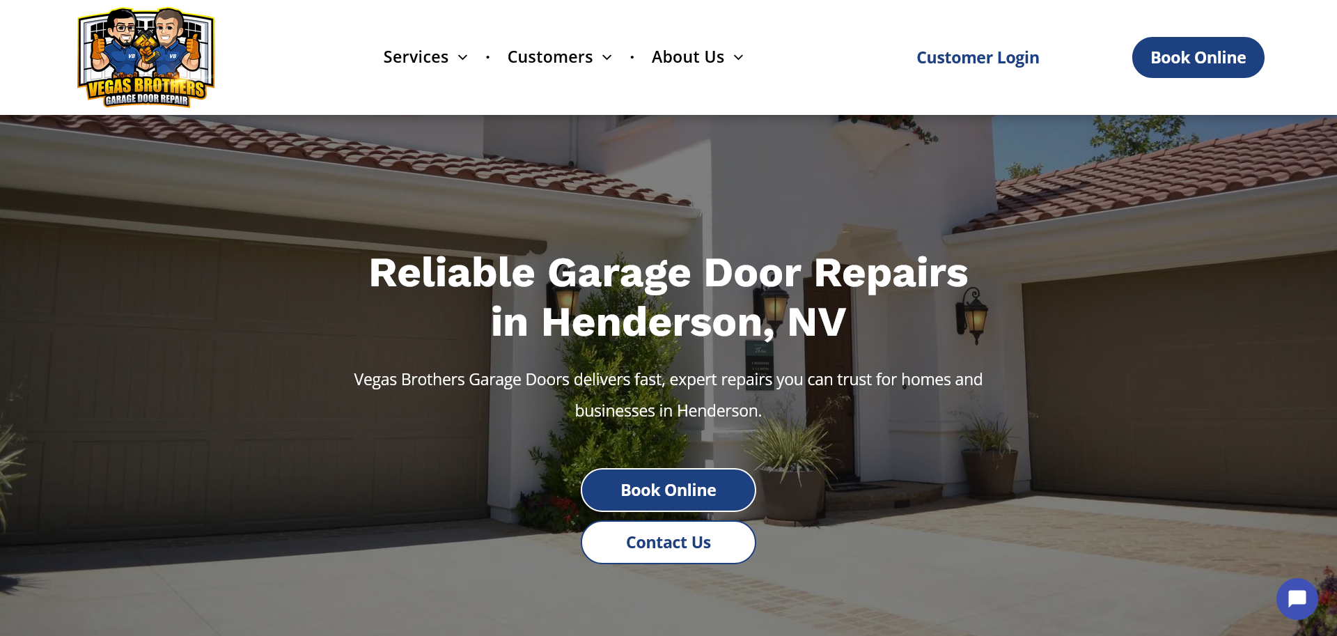 Vegas Brothers Garage Door Repair cover
