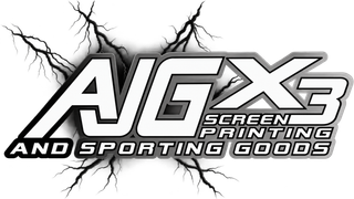 AJGx3 Screen Printing and Embroidery logo