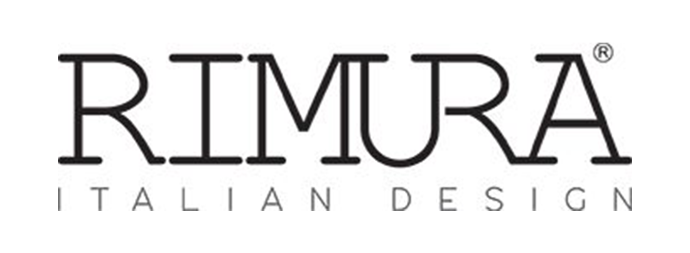 Il logo di RIMURA, con il nome del marchio in un carattere serif nero sopra la scritta