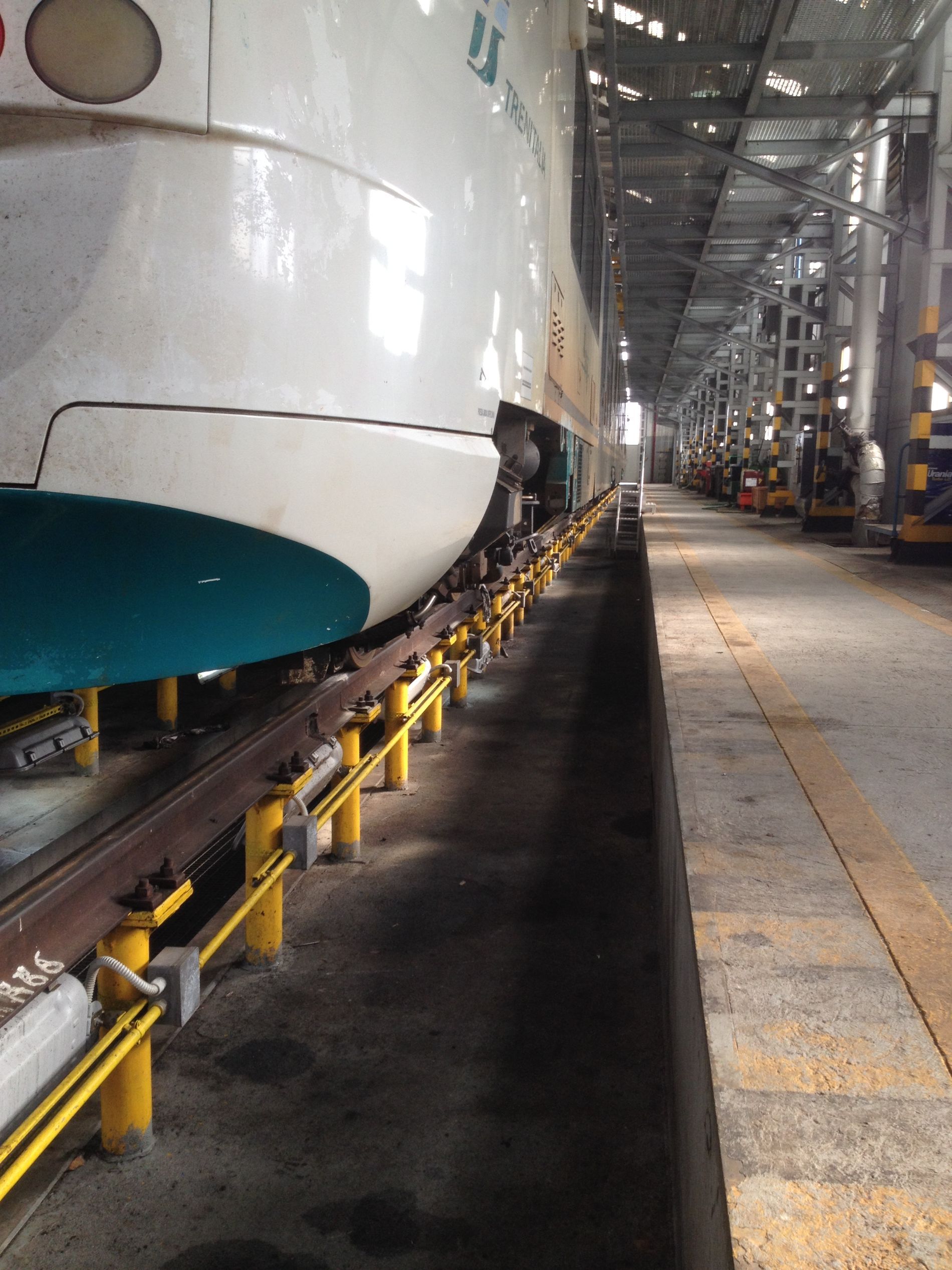 inspection in a train