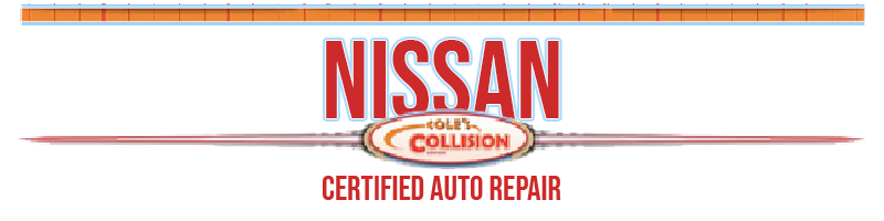General repairs sign with bold red lettering and a small collision logo beneath