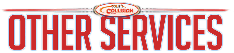 Red “OTHER SERVICES” text with a small Collision logo above it