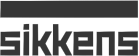 Sikkens logo in black and white with stylized lowercase lettering