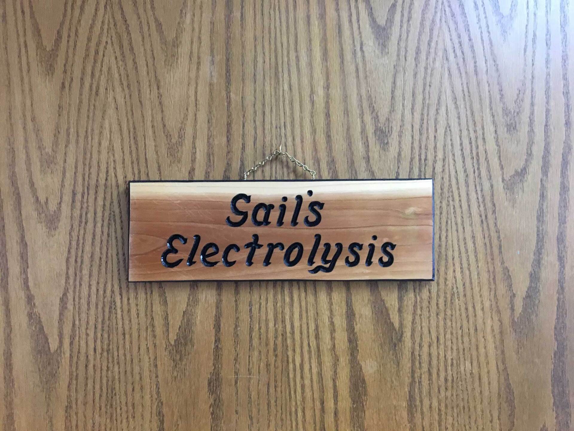 Gail Sign — Lincoln, NE — Gail's Electrolysis Gail Sign — Lincoln, NE — Gail's Electrolysis
