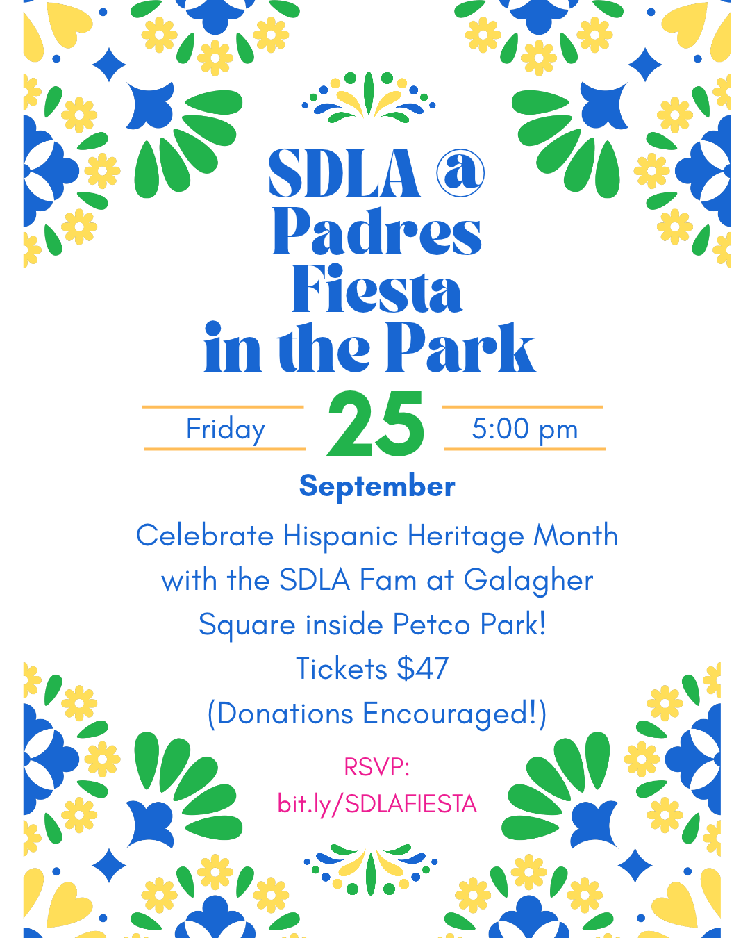 Post Election Mixer
November 7, 2024 at 6pm
Market on 8th, National City