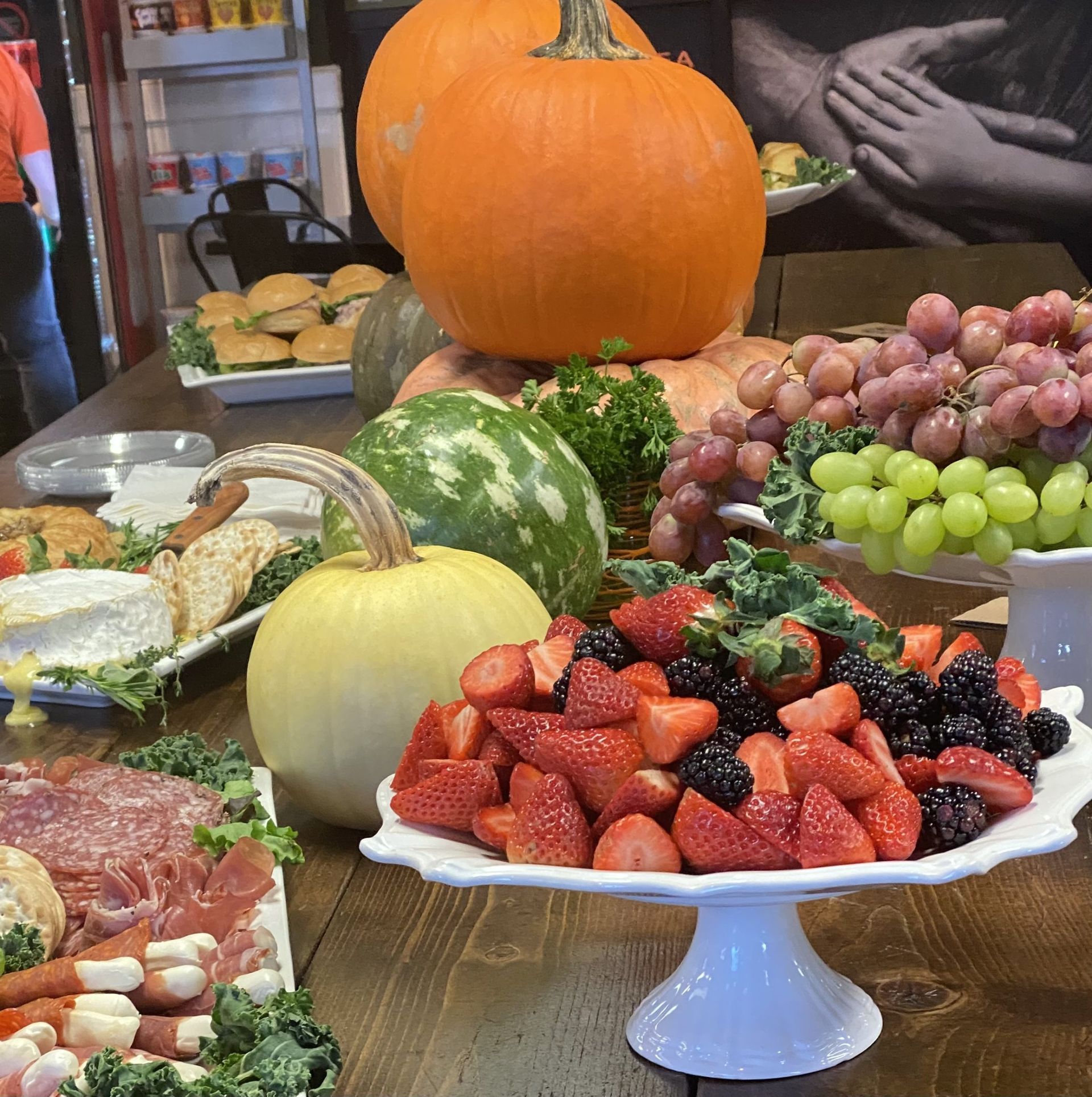 A table topped with a variety of fruits and vegetables