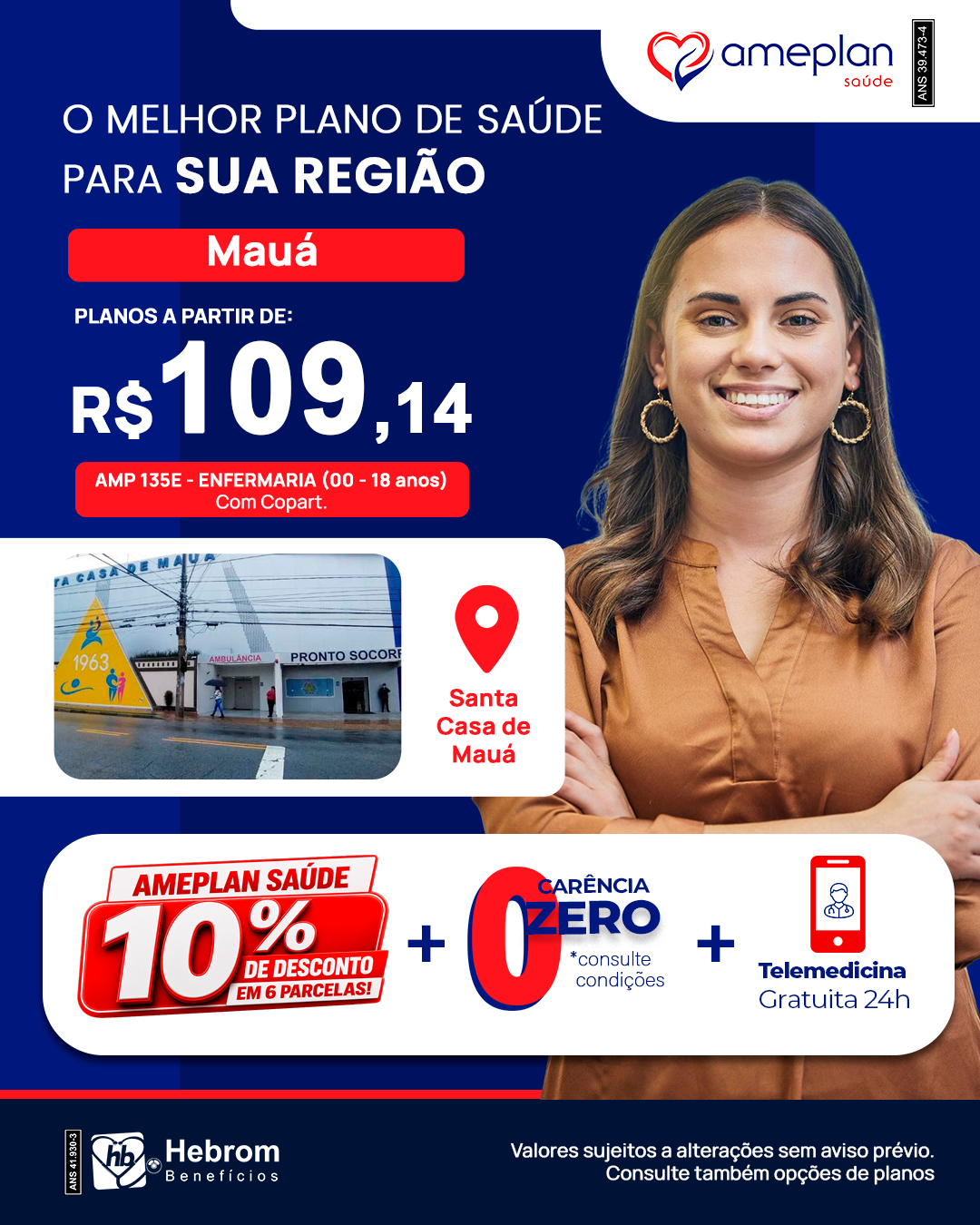 Post do plano Garantia de Saúde com o valor a partir de R$ 159,09
