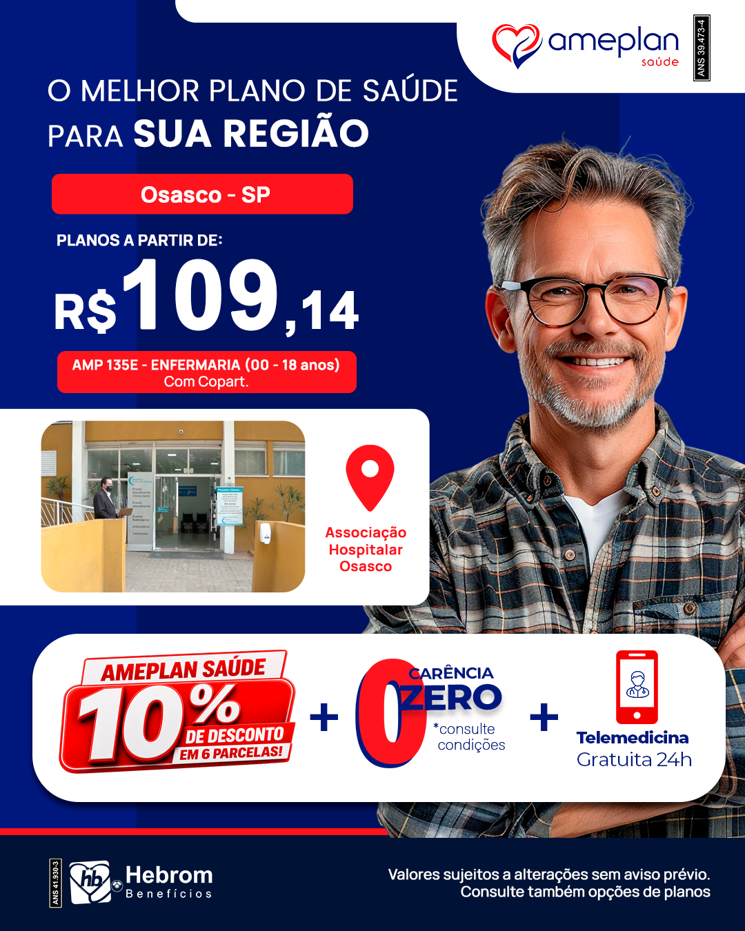Post do plano Garantia de Saúde com o valor a partir de R$ 159,09
